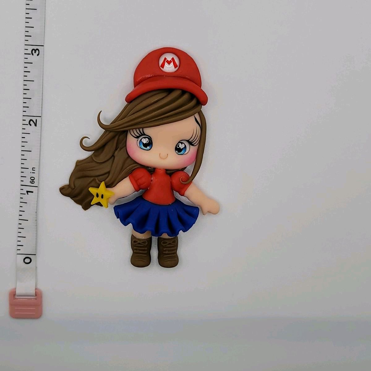 12c43 Super Girls Clay Dolls DIY Craft Embellishments