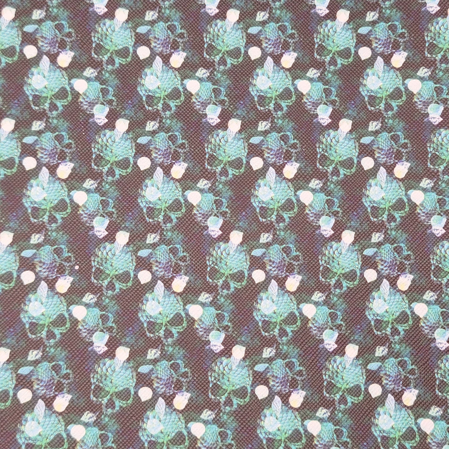 M31b Green Skull Faux Leather