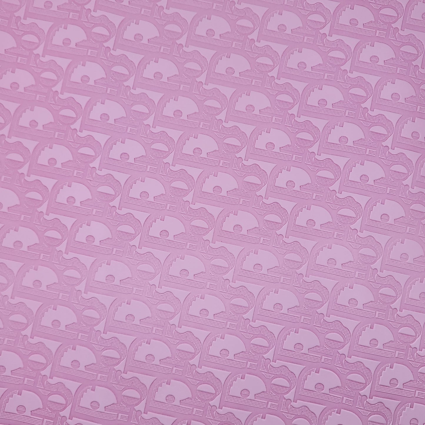 M32b Pink Smooth Embossed D-or Faux Leather