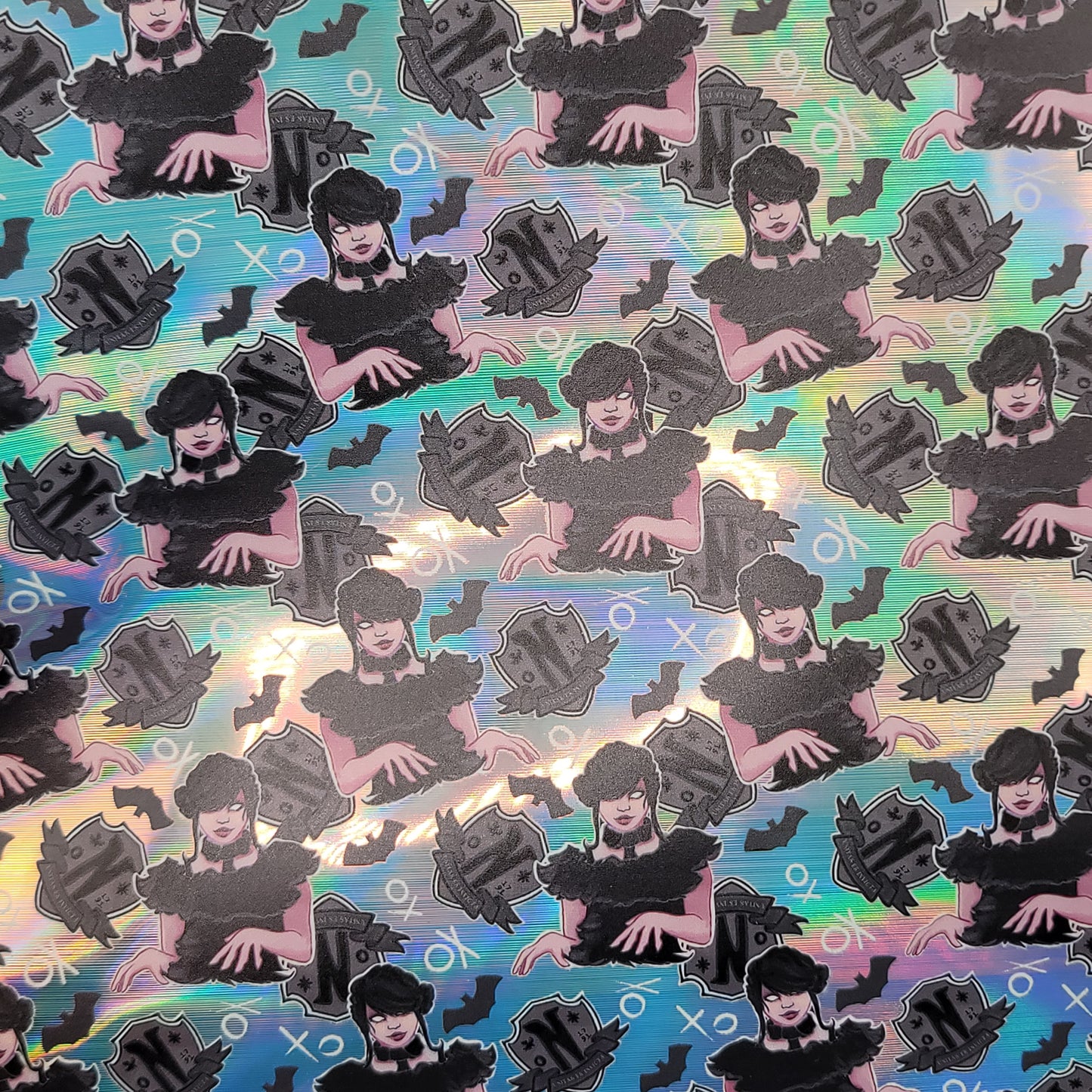 M59b Wed Girl Holographic Jelly Sheets