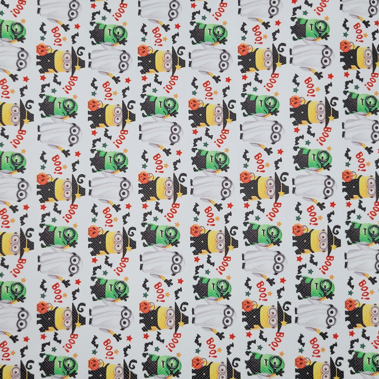 M59b Minion Halloween Faux Leather