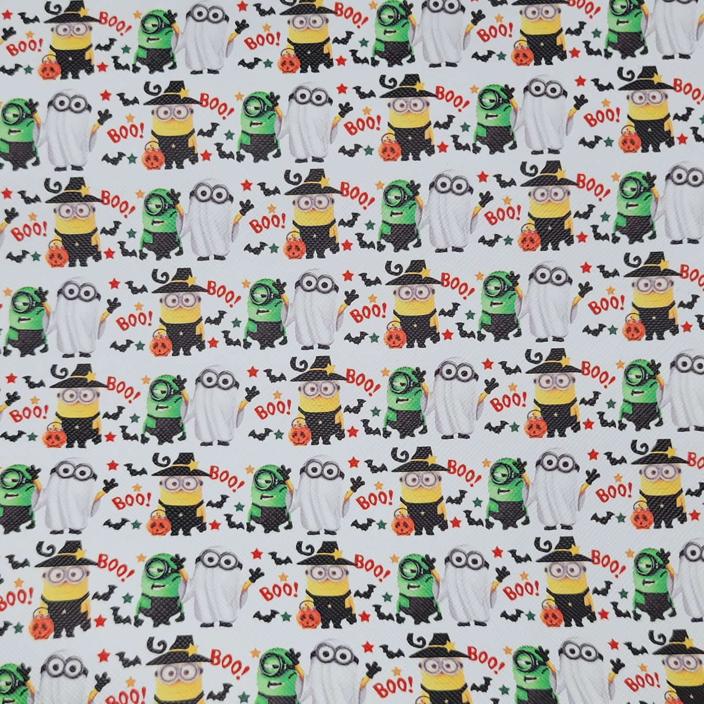 M59b Minion Halloween Faux Leather