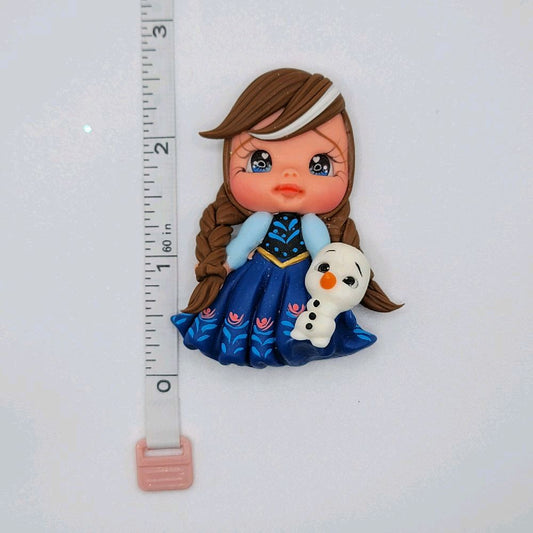 11/5 Anna Clay Doll DIY Craft Embellishment