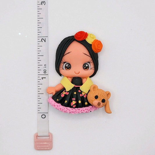 11/7 Mexican Clay Doll DIY Craft Embellishment