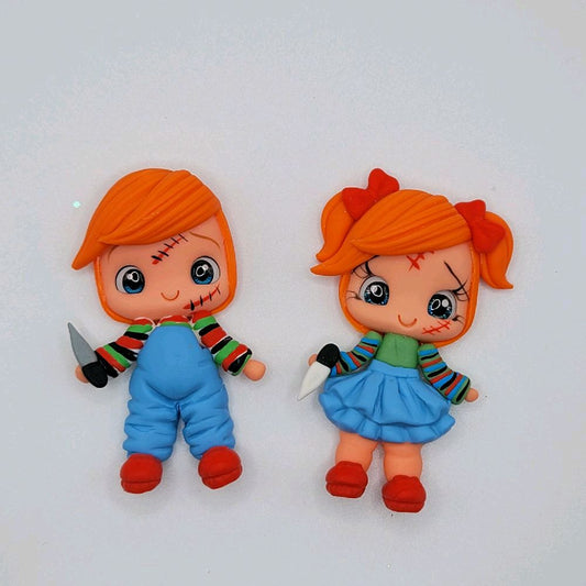 11/9 Bad Dolls Clay Doll for DIY Craft Embellishments