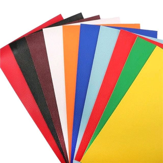 Faux Leather Litchi Sheet Set for Hair bow making & other DIY Projects