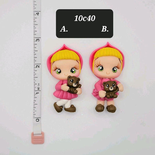 10c40 Mash Clay Doll DIY Craft Embellishment