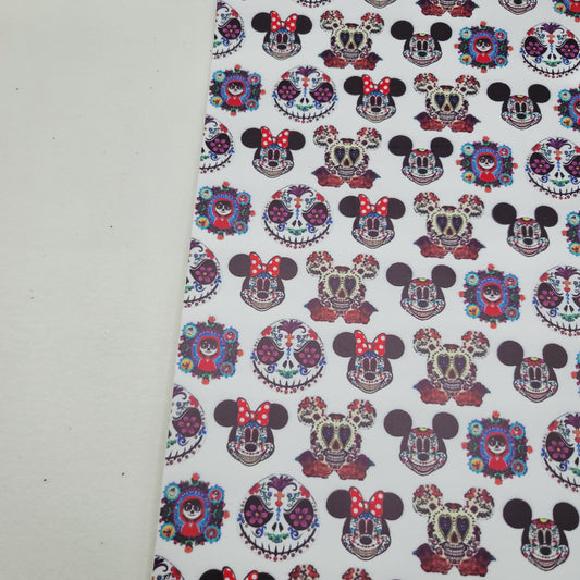 M31b Mouse Sugarskull Smooth Leather