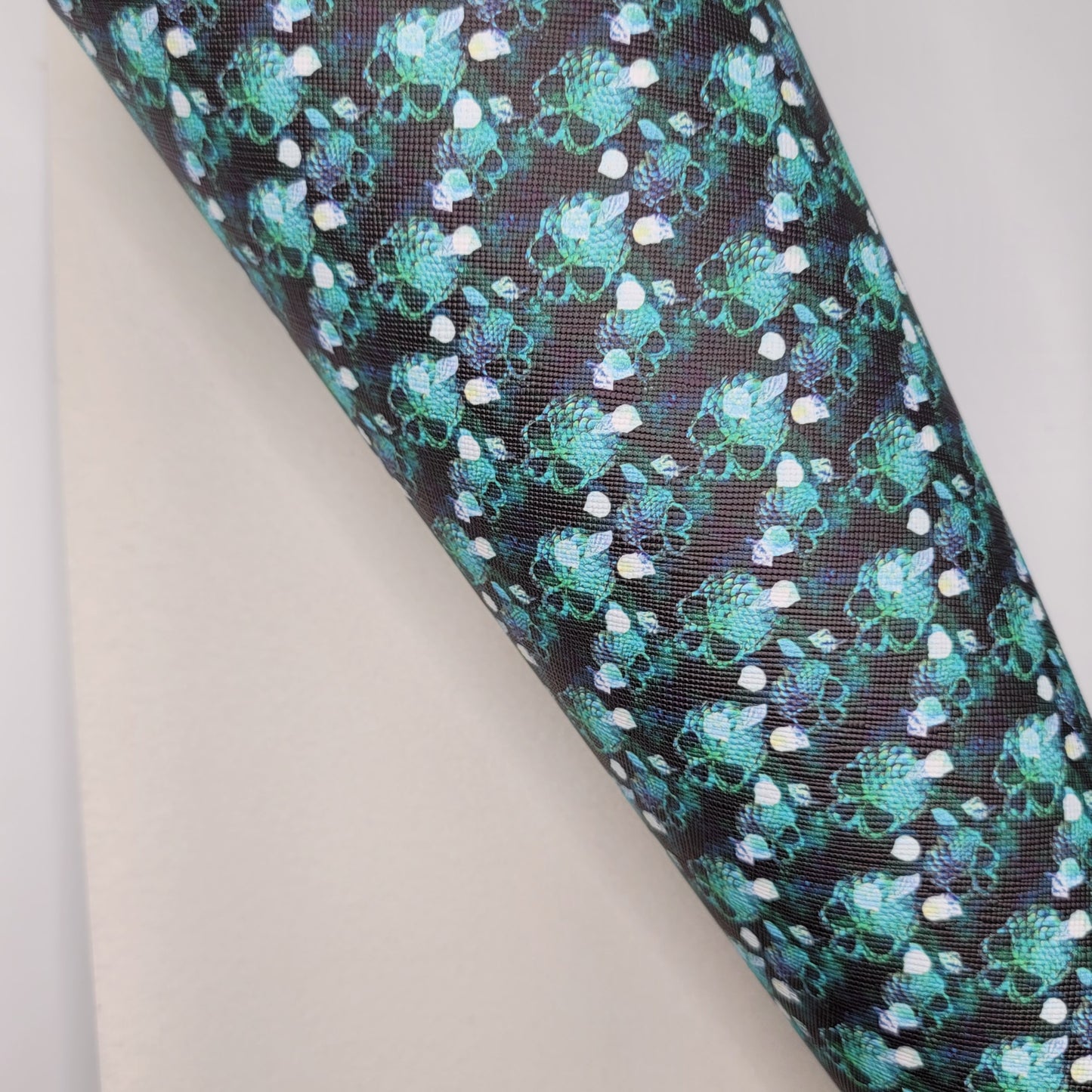 M31b Green Skull Faux Leather