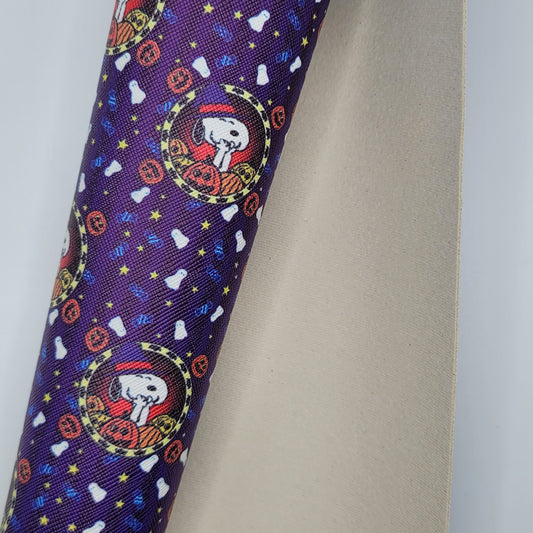 M31b White Dog Halloween Leather