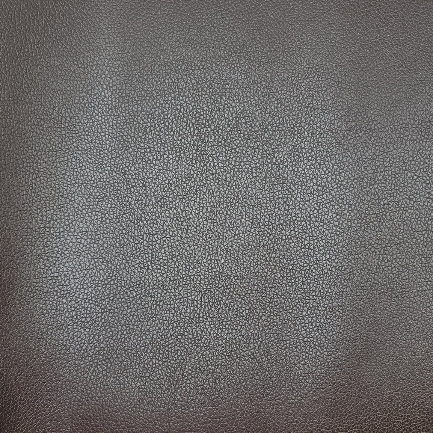 M33 Dark Brown Solid Color Litchi Faux Leather