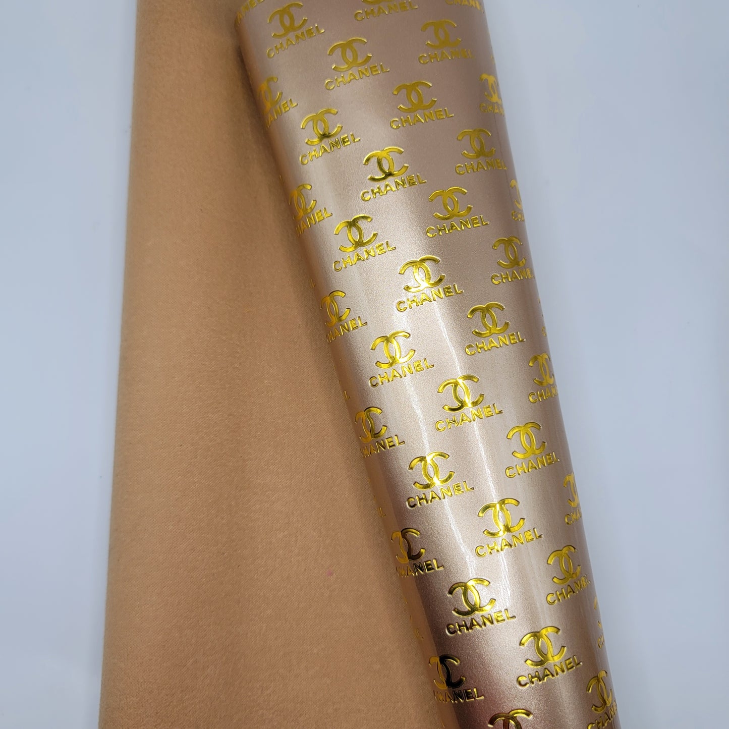 M35 Gold with Gold Foil Embossed CH Faux Leather