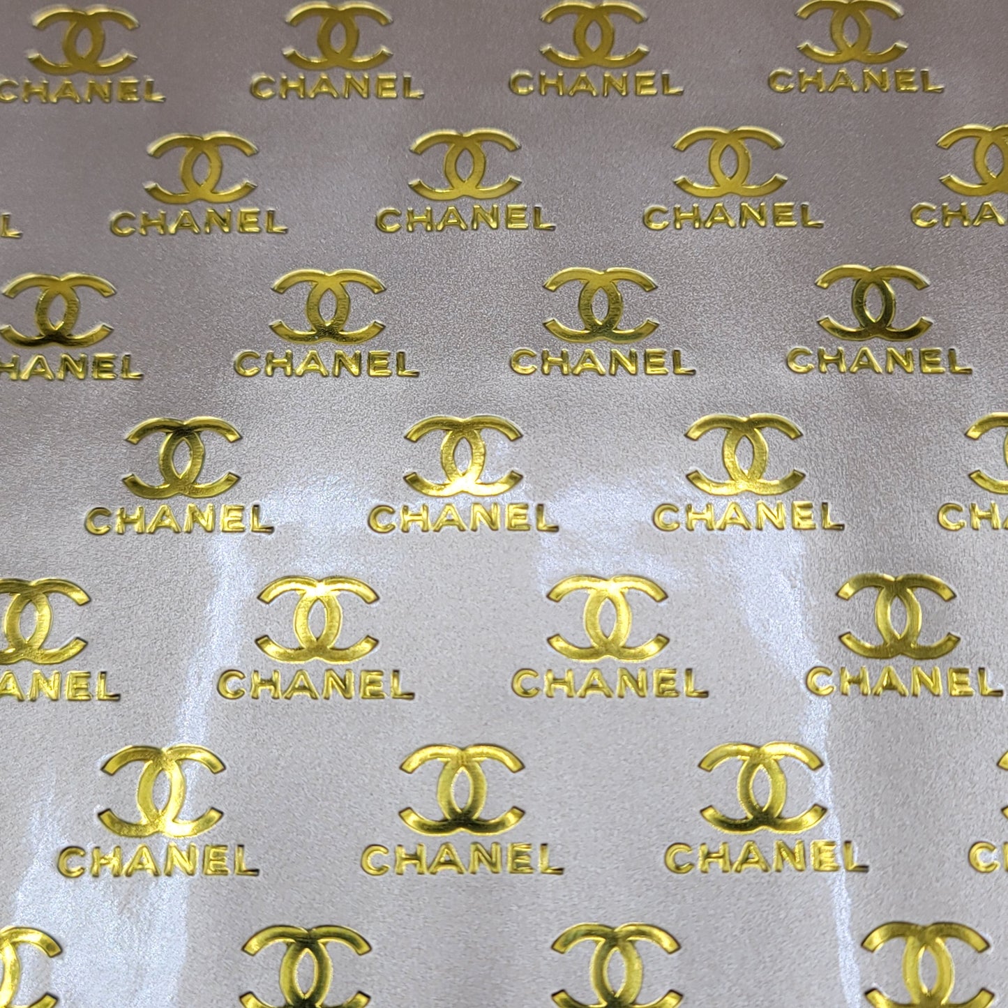 M35 Gold with Gold Foil Embossed CH Faux Leather
