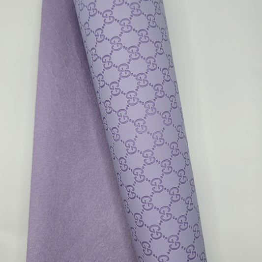 M35 Smooth Embossed Lavendar GG Leather