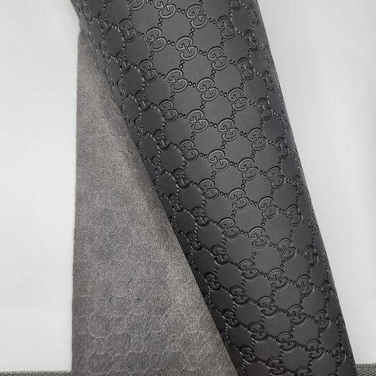 M35 Smooth Embossed Black GG Leather