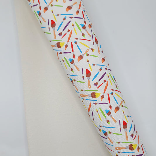 M34 Paint Brush Faux Leather