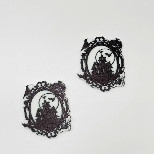 R301 Haunted House Flat Resin