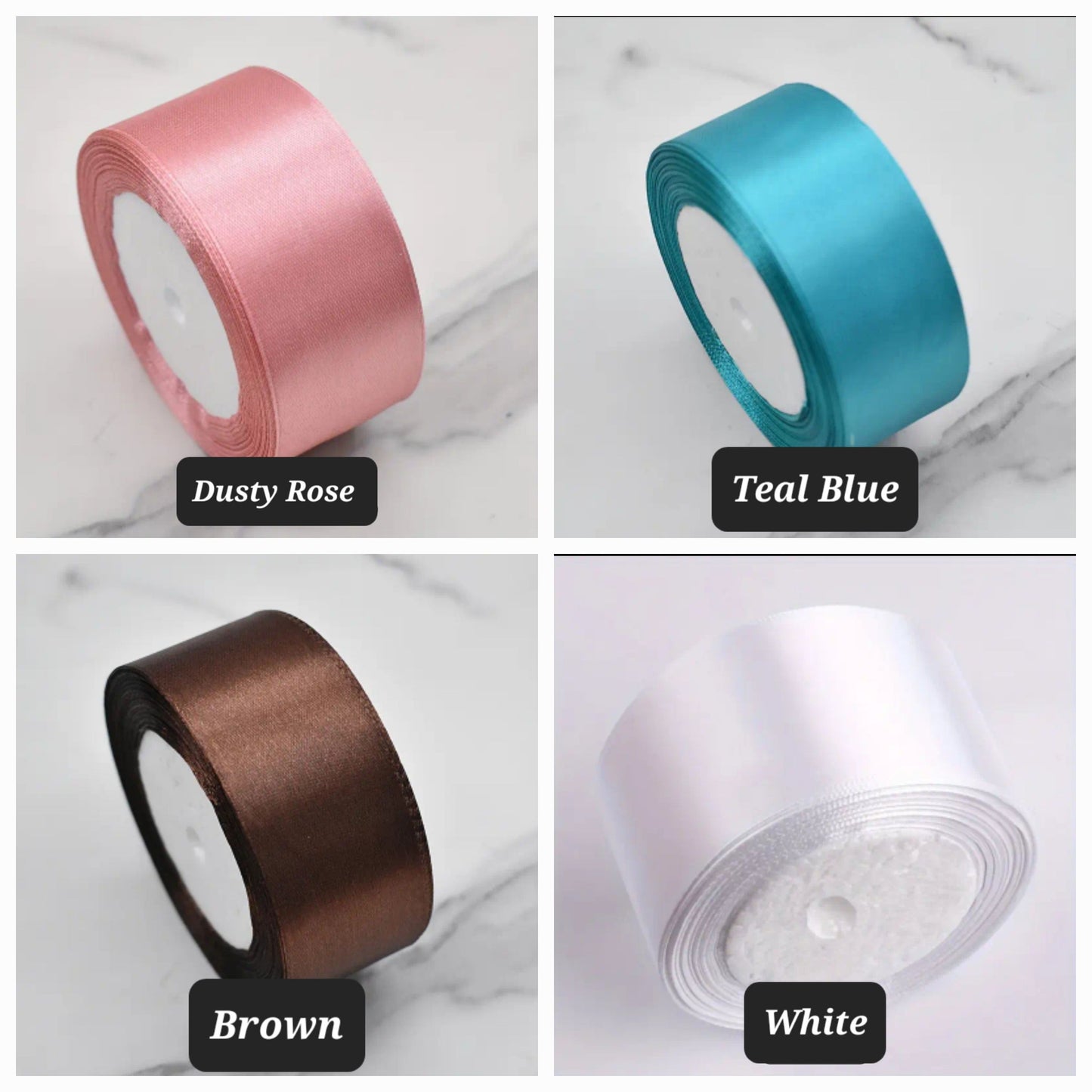 DIY Diamond Ribbon Rose Silver Pen Kits - Choose Your Color