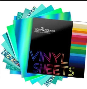 Teckwrap Green Vinyl  8 Sheet Pack