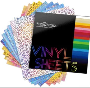 Teckwrap Opal Pattern Vinyl 10 Sheet Pack