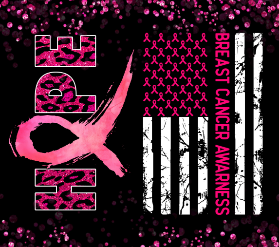 P106 Pink Survivor Print