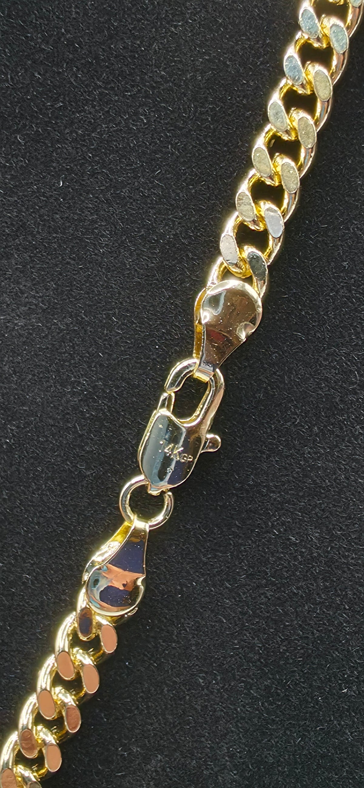 #103 Gold-Filled, 20 inch, 5mm Cuban Link Chain