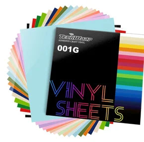 Teckwrap TCW 001G 21 Vinyl Sheet Pack